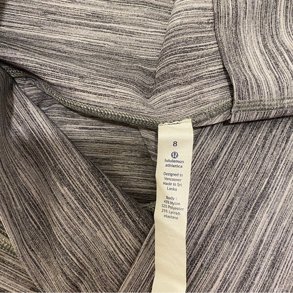 Lululemon High Times 7/8 Pant Space Dye Seal Gray - Picture 10 of 11